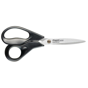 Maped Office -  schaar Advanced, ft 18 cm, rechts, scherpe punt, RVS, zwart, blister van 1 stuk
