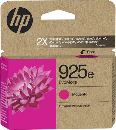 HP -  inktcartridge 925e, 800 pagina's, OEM 4K0W1PE, magenta