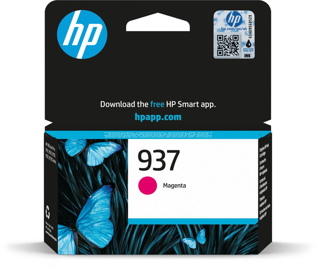 HP -  inktcartridge 937, 800 pagina's, OEM 4S6W3NE, magenta