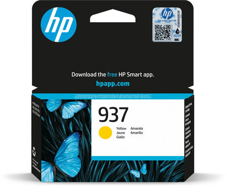 HP -  Inktcartridge 4S6W4NE 937 geel