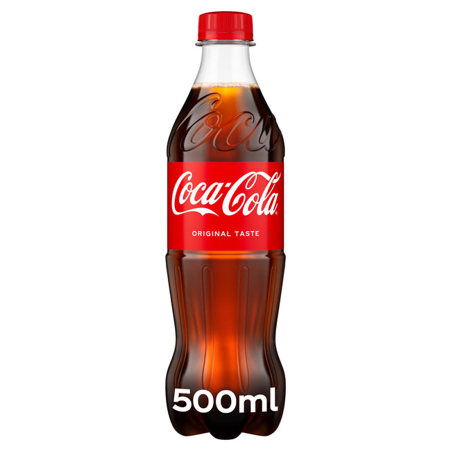 Coca-Cola -  Frisdrank coca cola regular petfles 500ml