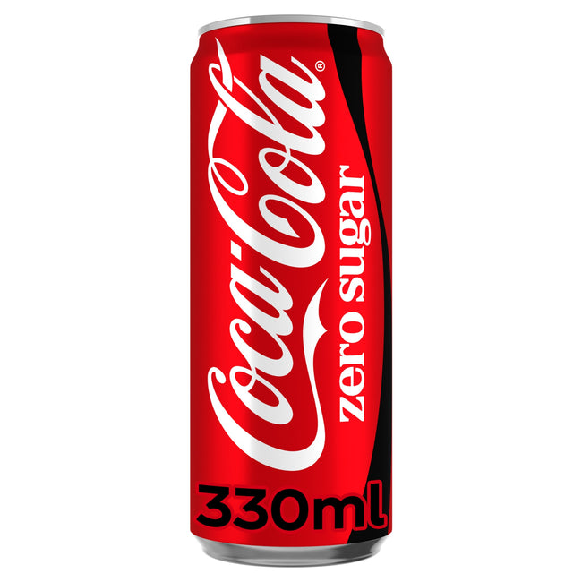 Coca-Cola -  Frisdrank coca cola zero blik 330ml