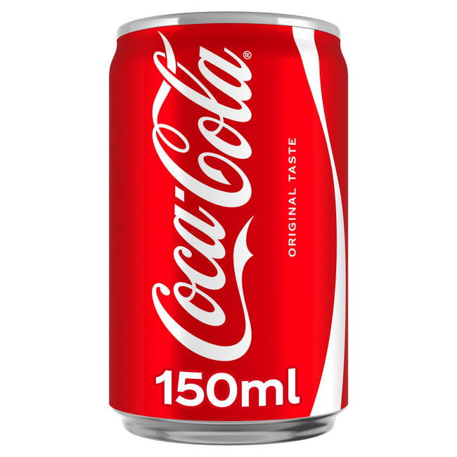 Coca-Cola -  Frisdrank coca cola regular blik 150ml | 24 stuks