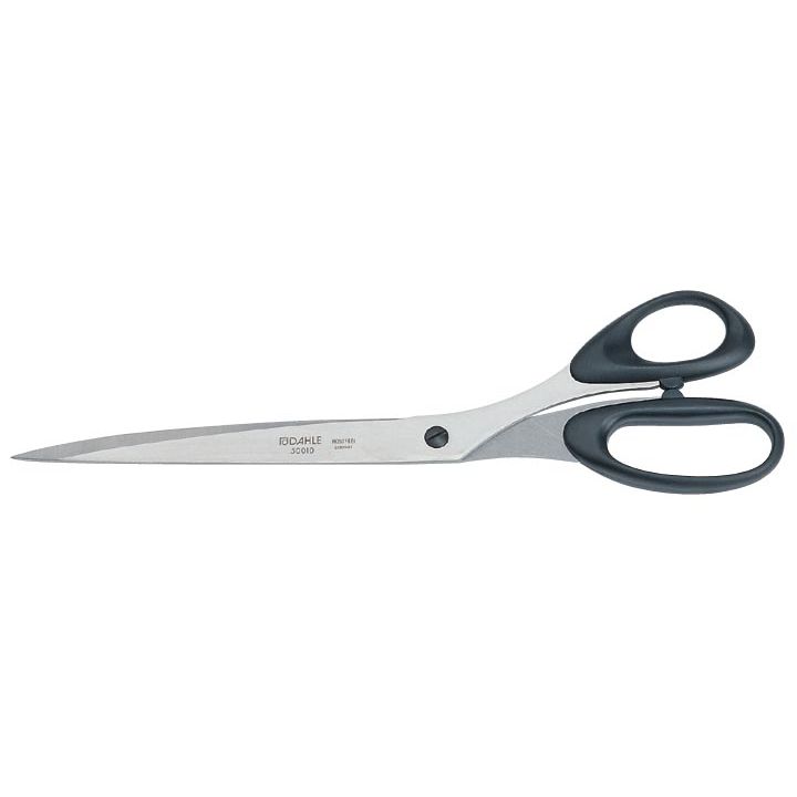 Dahle -  schaar Professional, ft 28 cm, rechts, scherpe punt, RVS, zwart, blister van 1 stuk