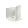 Esselte - Classeur de présentation Essentials panorama A4 2 anneaux mécanisme D 20mm blanc | 10 pièces