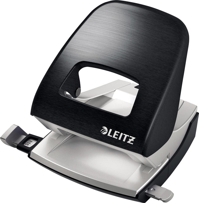 Leitz -  NeXXt Style perforator, 30 blad, zwart
