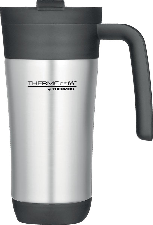 Thermos -   reisbeker Thermocafé in inox, inhoud 425 ml