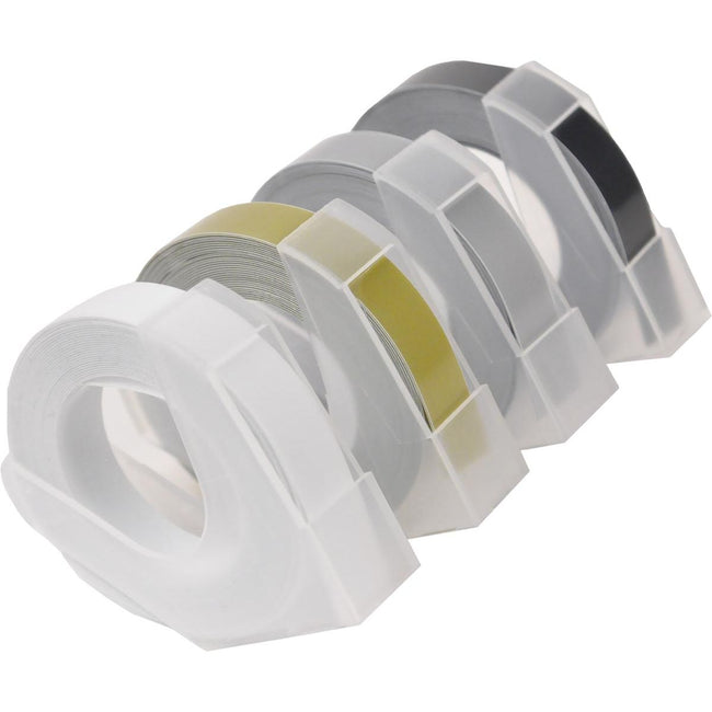 Desq-e pour pince à lettrage 9 mm, traditionnelle, blister de 4 couleurs