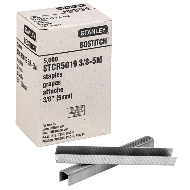 Bostitch - Agrafes STCR501910E (10 mm), pour PC8000, boîte de 5 000 agrafes