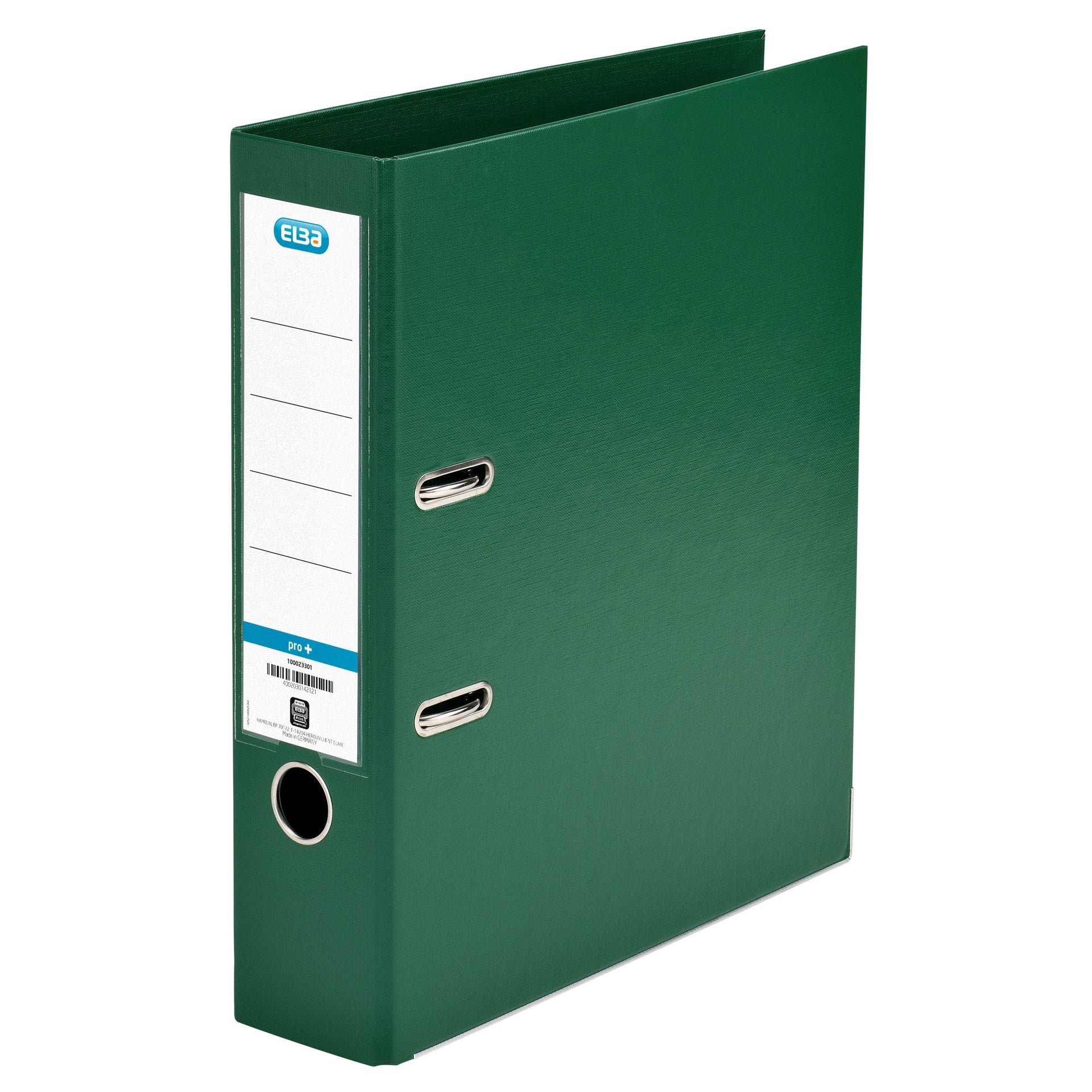 Elba -  Ordner  smart a4 80mm pp groen
