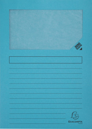 Exacompta -  L-map Forever, voor ft A4, pak van 25 stuks, lichtblauw