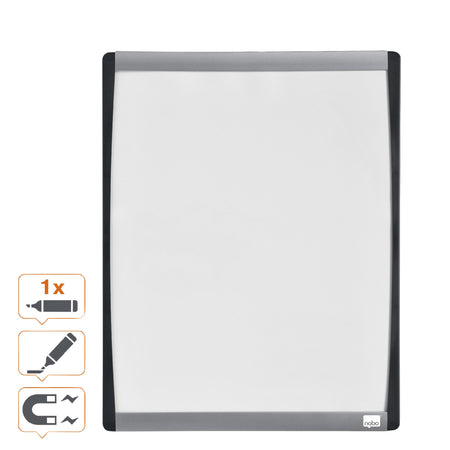 Nobo -  Whiteboard  35.5x28cm gewelfd | 6 stuks