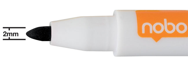 Nobo -  Whiteboardmarker  mini assorti 6 stuks