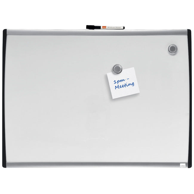 Nobo -  Whiteboard met Gewelfde Lijst 585x430mm