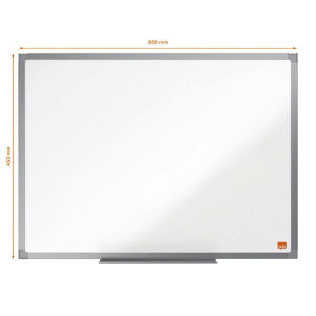 Nobo -  Classic Steel Whiteboard (600x450), staal met aluminium lijst, magnetisch, in retailverpakking