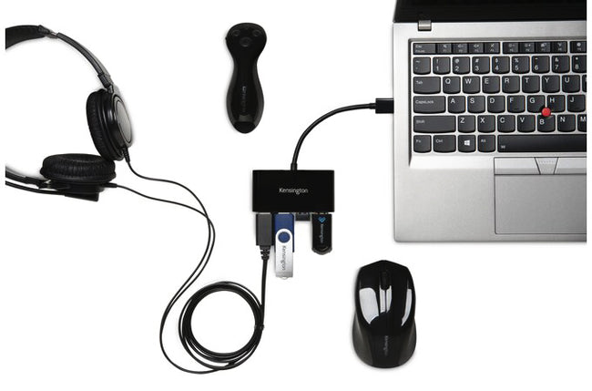 Kensington -  UH4000 USB 3.0 4-Poorts Hub | 5 stuks