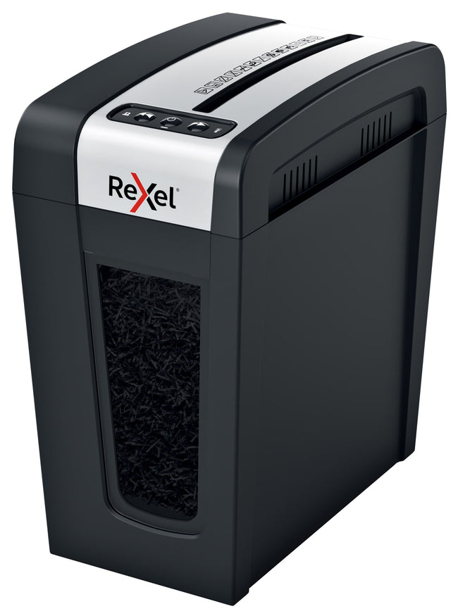 Rexel -  MC4-SL papiervernietiger Microversnippering 55 dB Zwart