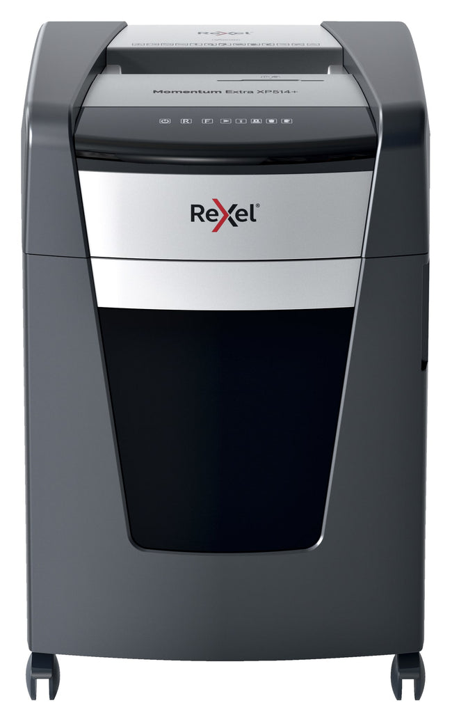 Rexel -  XP514+ papiervernietiger Microversnippering 55 dB Zwart