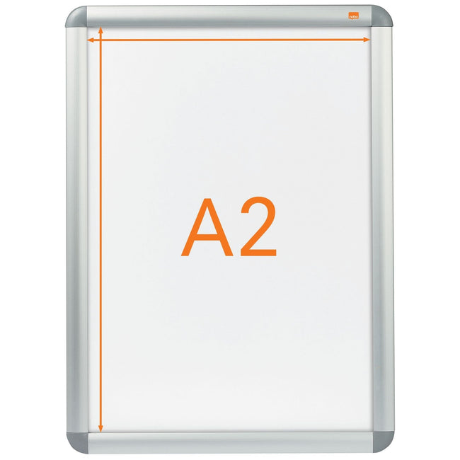 Nobo -  Kliklijst  essence a2 aluminium | 5 stuks