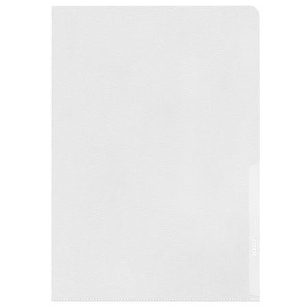 Leitz - Dossier à insérer modèle L 0,13 mm PP A4 transparent 100 pièces