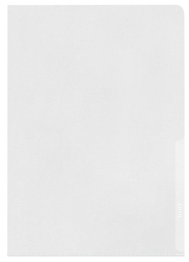 Leitz - Dossier à insérer modèle L 0,13 mm PP A4 transparent 100 pièces
