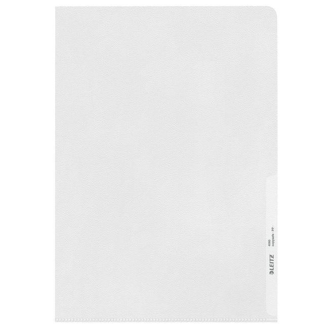 Leitz - Dossier à insérer modèle L Copy Safe 0,17 mm PP A4 transparent 100 pièces