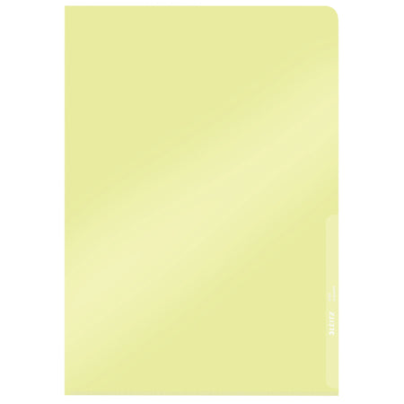 Leitz -  L-map  premium copy safe pvc a4 geel 100st
