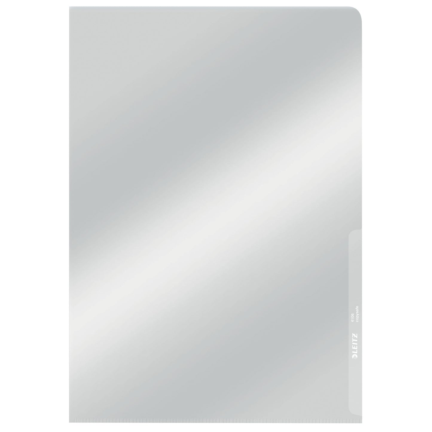 Leitz - Dossier à insérer modèle L copie-fort 0,15 mm PVC A4 transparent 100 pièces