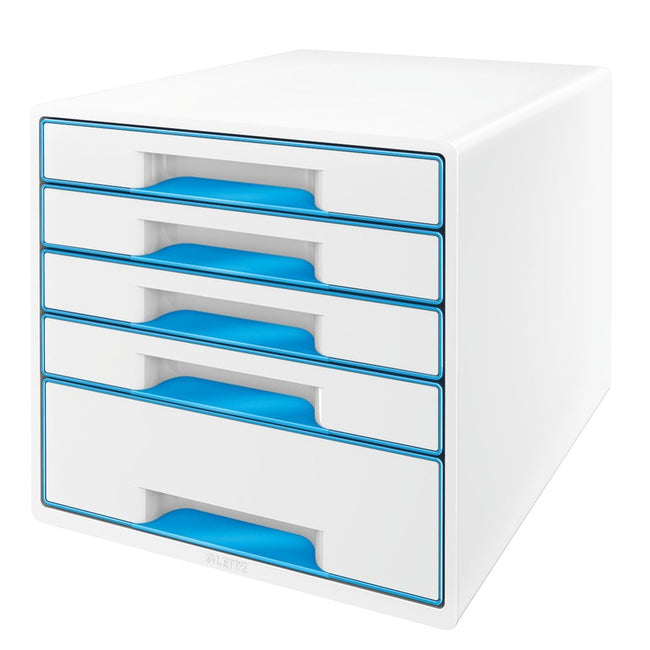 Leitz -  Wow Cube bureaulade-organizer Kunststof Blauw, Wit