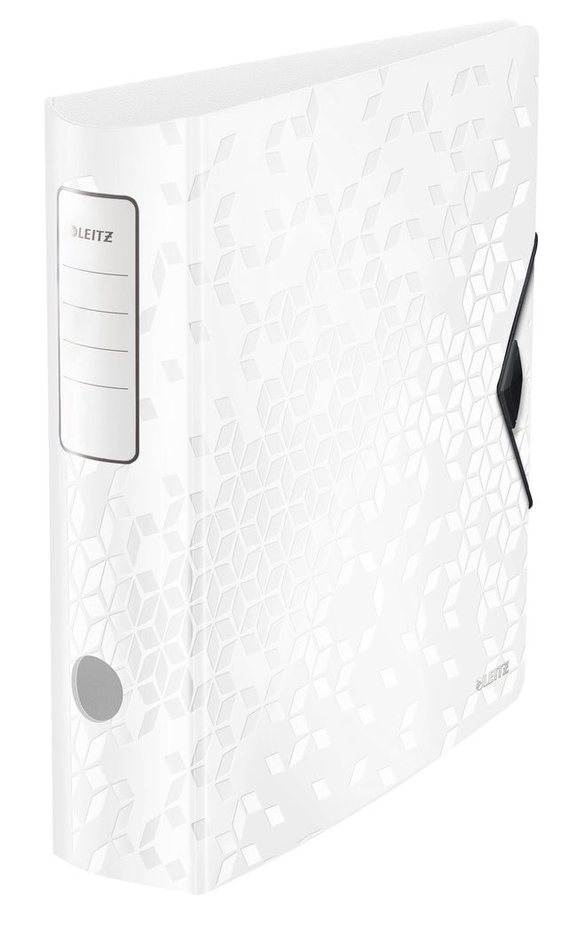Leitz - Ordner leitz wow actif 180° 80mm pp a4 blanc | 10 pièces