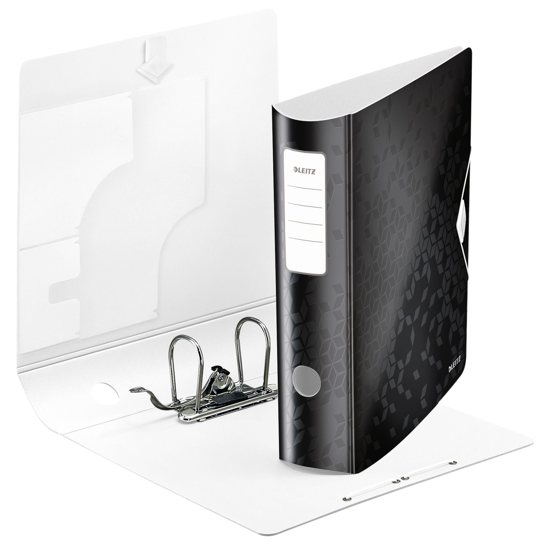 Leitz - Ordner WOW actif 180° 80mm PP A4 noir
