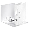 Leitz - Ordner Wow 180° laminiert 80mm A4 weiß | 10 Stück