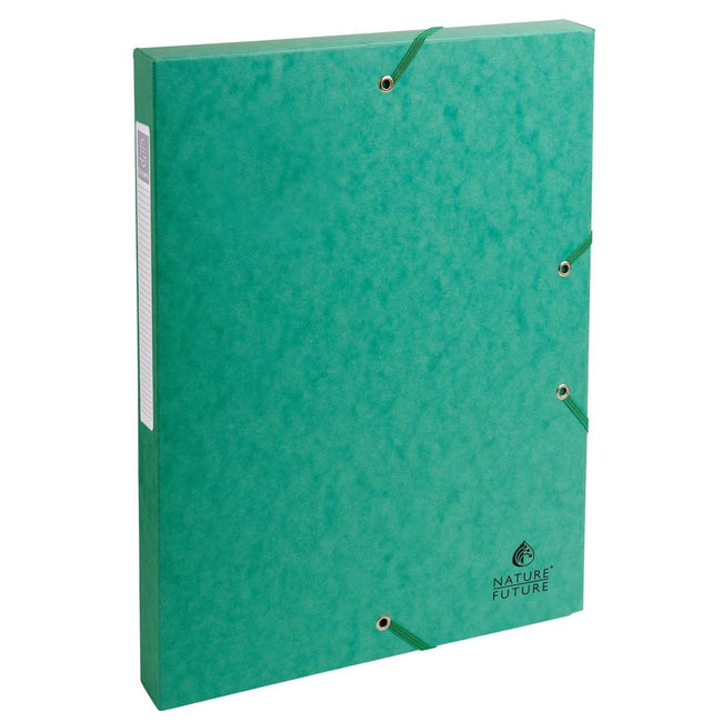 Exacompta -  elastobox Exabox groen, rug van 2,5 cm