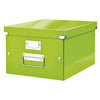 Leitz - Boîte de rangement Click Store WOW moyen carton recyclé 281x200x370mm vert