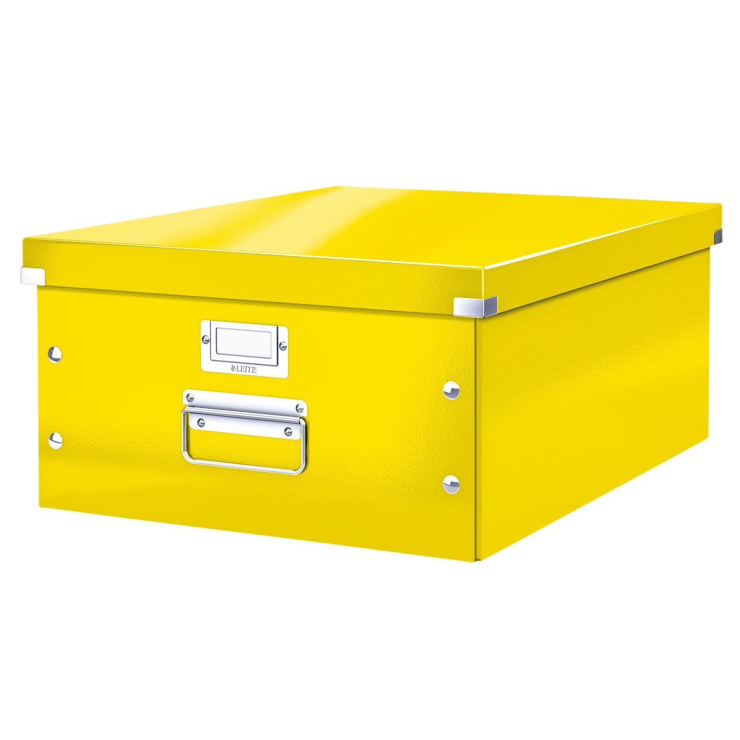 Leitz - Boîte de rangement Click Store WOW grand 369x200x482mm jaune