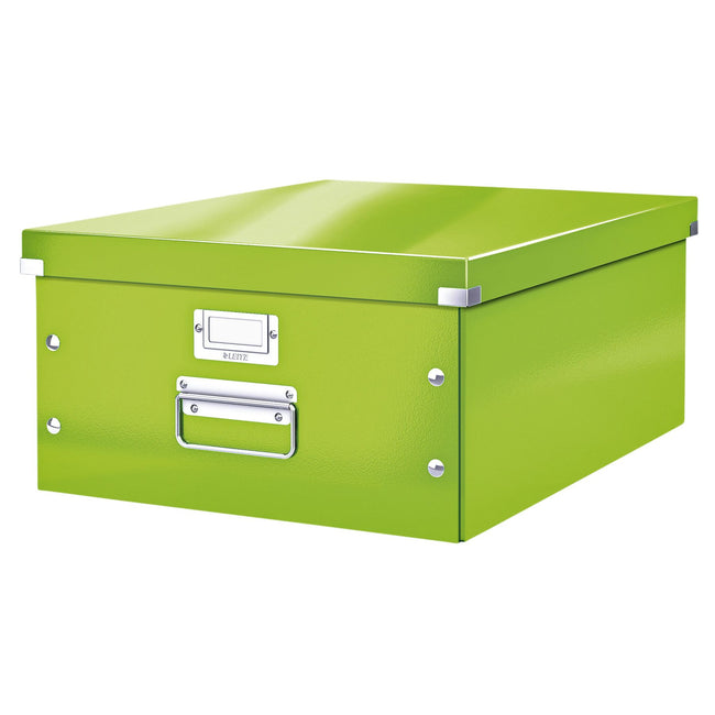 Leitz - Boîte de rangement Click Store WOW grand 369x200x482mm vert