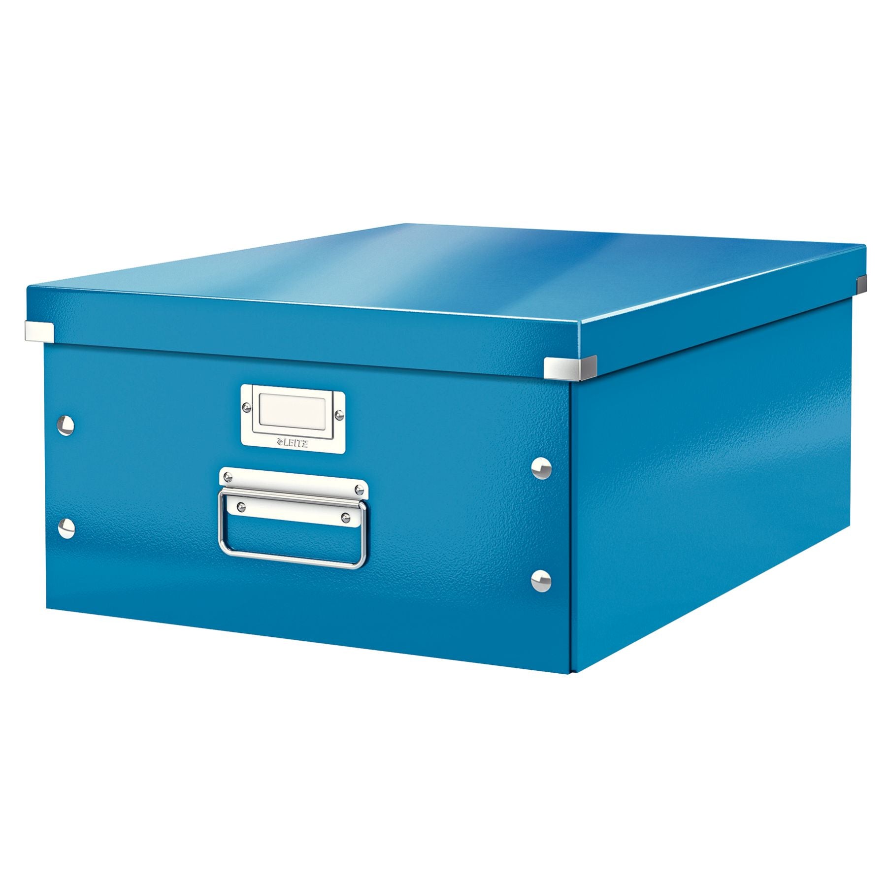 Leitz - Aufbewahrungsbox Click Store WOW groß 369x200x482mm blau | 6 Stück