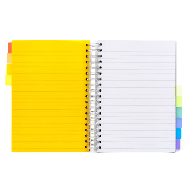 Pukka Pad -  Projectboek white b5 lijn 10-tabs 400pag