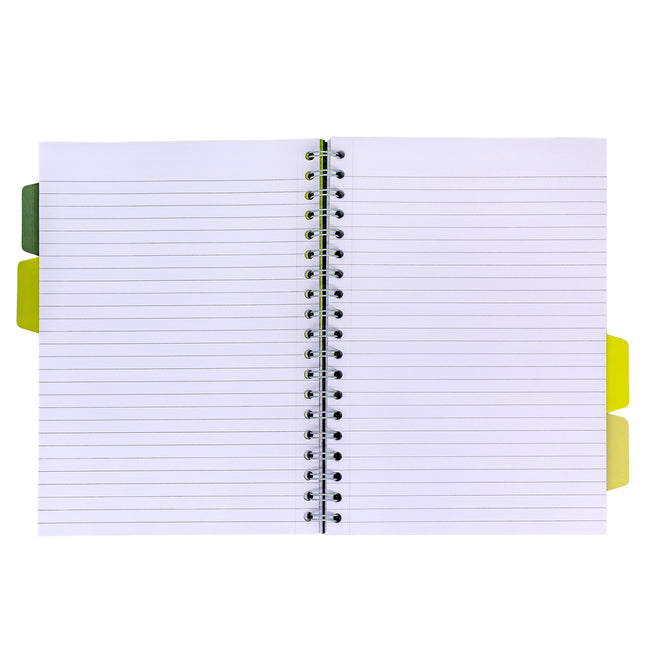 Pukka Pad -  Projectboek recy b5 lijn 200pag 80gr gn | 3 stuks