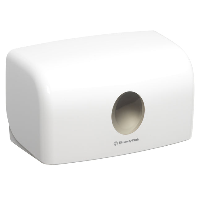 Kimberly Clark -  Handdoekdispenser aquarius mini wit 6956