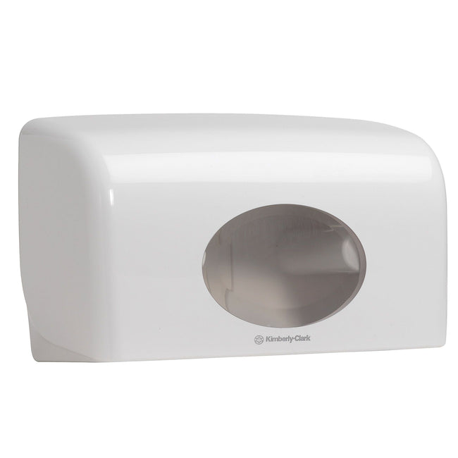 Kimberly Clark -  Toiletpapierdispenser  duo wit
