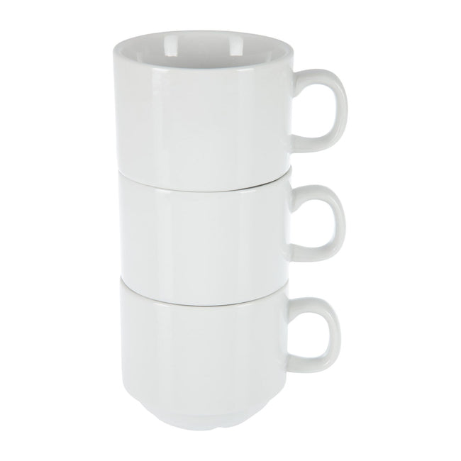 Olympia -  Theekop  whiteware 200 ml doos 12 stuks wt