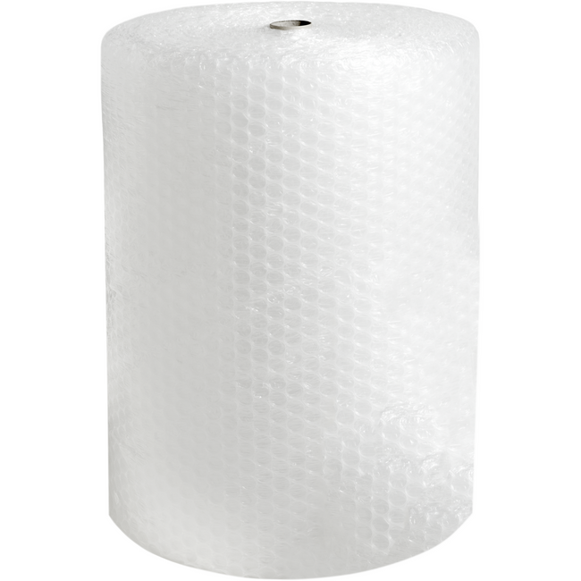 SendProof -  Folie, luchtkussenfolie, 2-laags, LDPE, Grote nop, 100cm, 50m, transparant