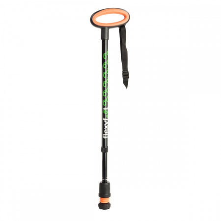 Able2 -  Wandelstok flexyfoot ovaal zwart
