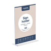 Europel - Porte-cartes peel T-standard A6 portrait acrylique | 10 pièces