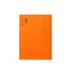 Quantore -  Vouwmap a4 ongelijke zijde 250gr oranje