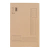 Quantore - Dossier pliant Folio côté irrégulier 250gr beige
