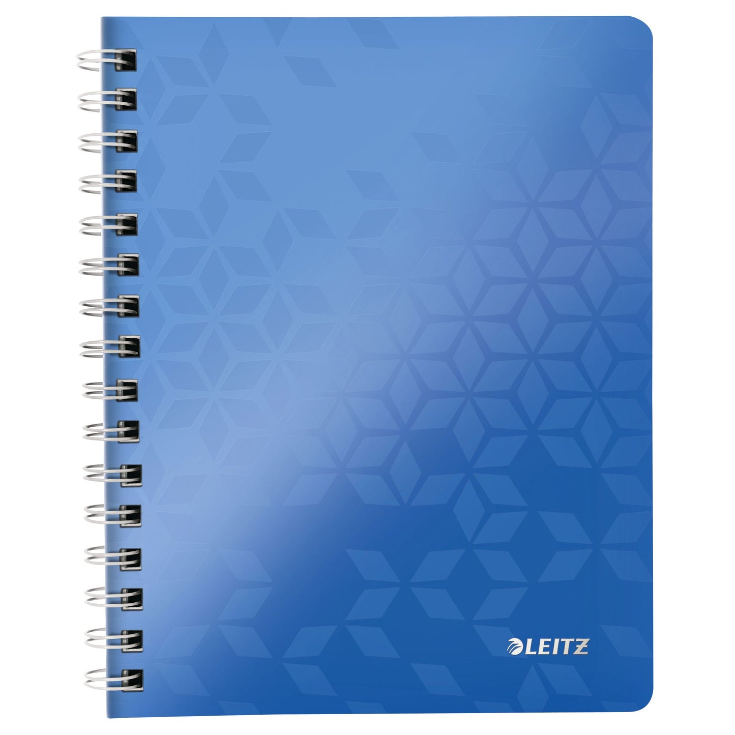 Leitz - Notizbuch WOW A5 Spirale PP-Linie blau