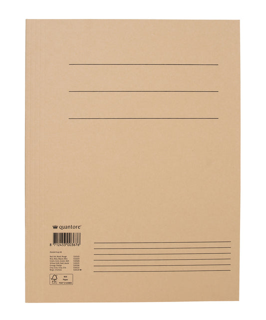 Quantore - Dossier A4 300gr chamois
