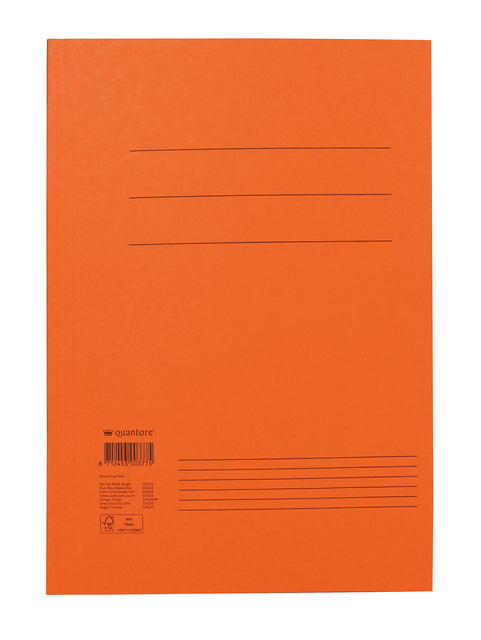 Quantore - Dossier folio 300gr orange | 50 pièces